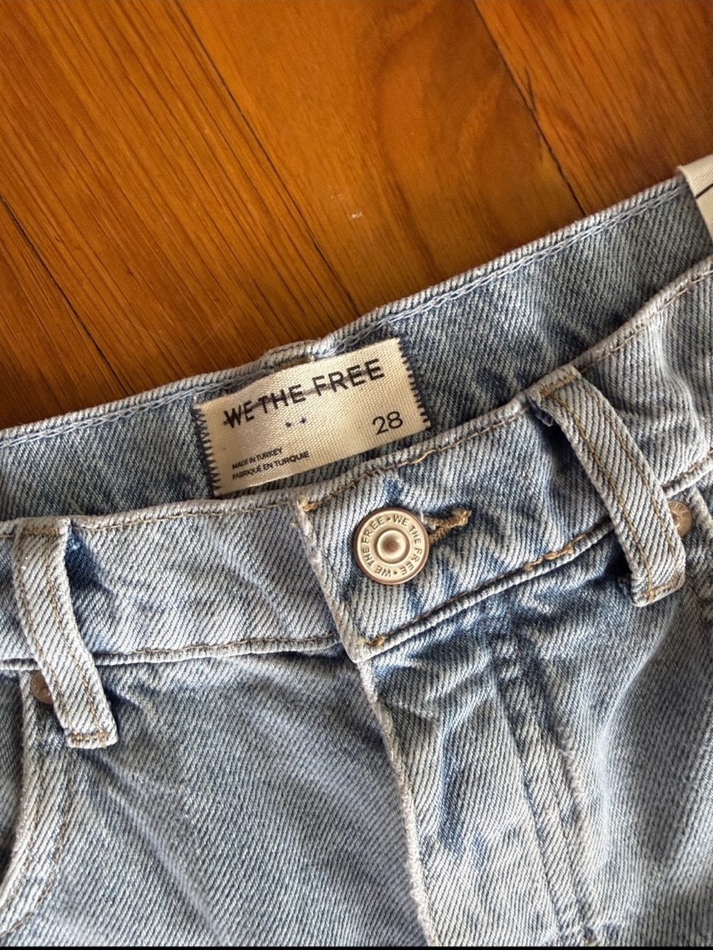 New Free People We The Free Sun City Capris Size 28 - Picture 8 of 9
